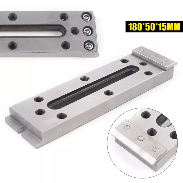 180mm Wire Cut EDM Board Stainless Jig Fixture Tool For Clamping & Leveling
