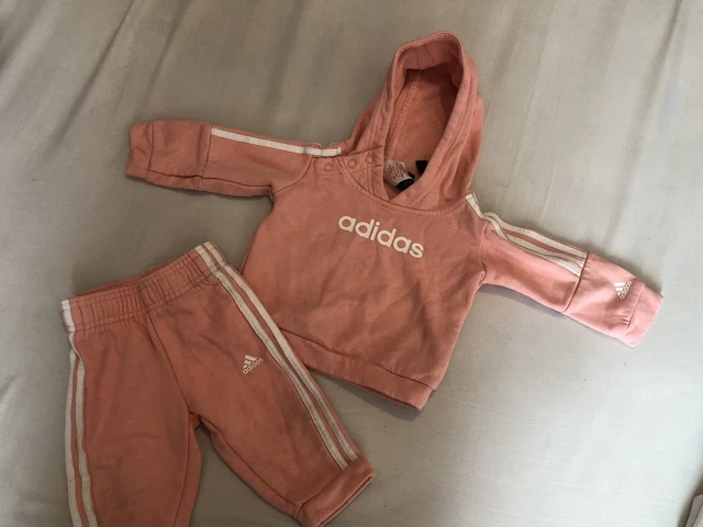 BABY GIRL ADIDAS Tracksuit Age 3-6months PicClick UK