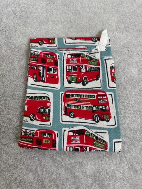 Toalla de té de cocina Cath Kidston Londres dos pisos autobús rojo Piccadilly británico 3