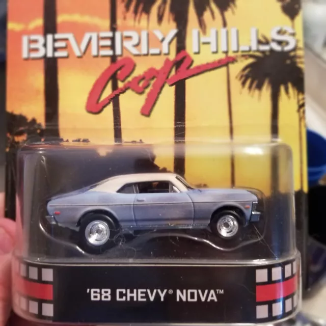 2013 Hot Wheels Retro Entertainment Beverly Hills Cops '68 Chevy Nova real rider