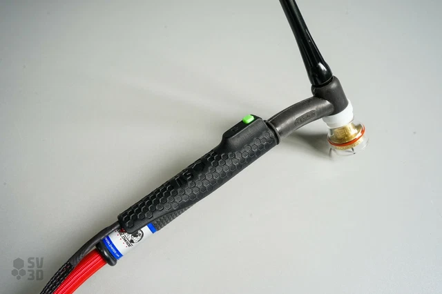 ZYWUOY Tig - Cavo per torcia per saldatura, guaina per cavi di sutura, mig/ plasma, rivestimento per cavi Tig, giallo