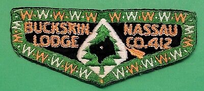 Vintage Buckskin Lodge #412 Nassau NY Order of the Arrow