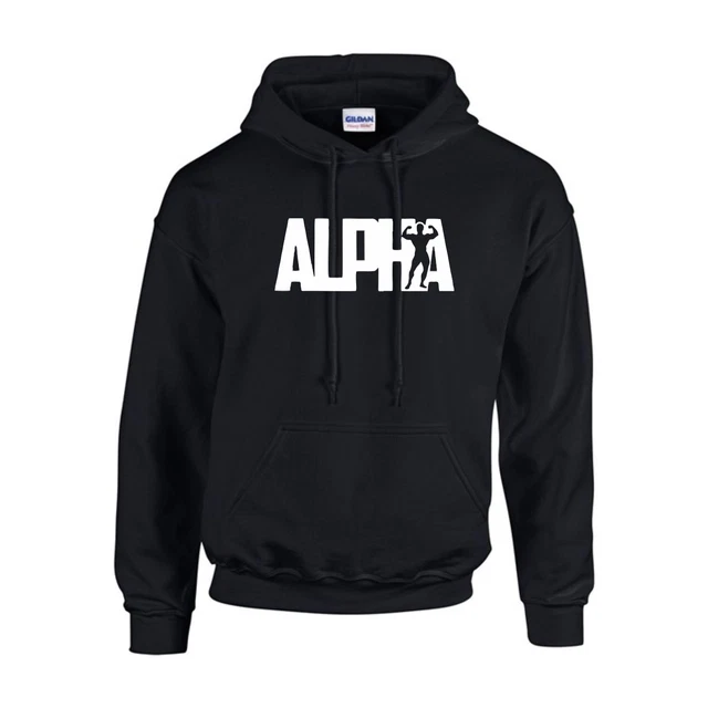 ALPHA Gym Hoody Gym Clothing Bodybuilding Training Boxing UFC MMA Men Hoodie