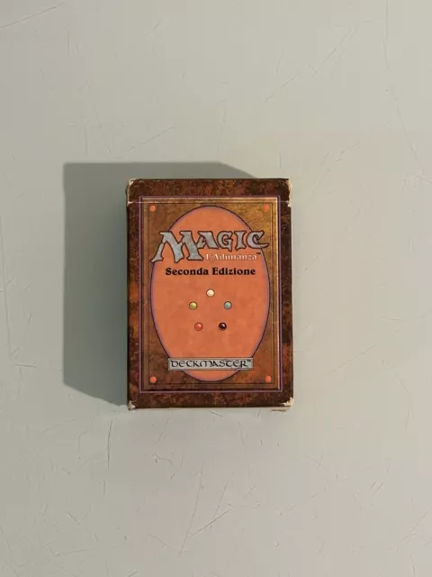 Magic the Gathering Vintage Deck Set Base ITA 1995 - Seconda Edizione (+ carte)