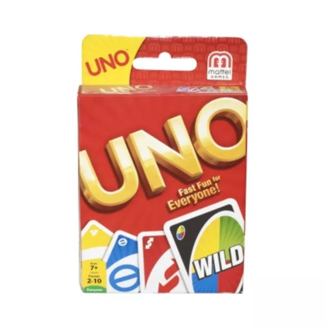 Caja Mattel Cardgame UNO (2012 edición) en muy buen estado+