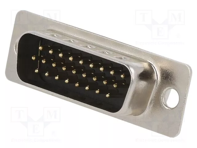 Plug D-Sub Soldering Male Pin: 26 for Front Plates Straight