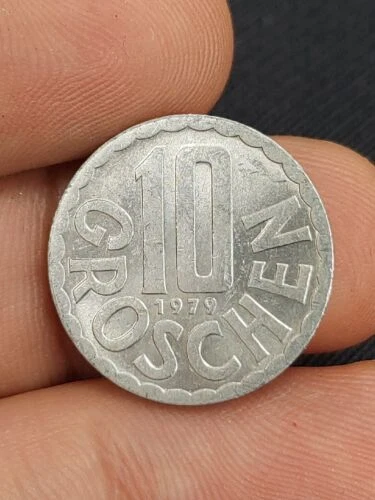 Austria - 1979 - 10 Groschen - Aluminium Coin T68