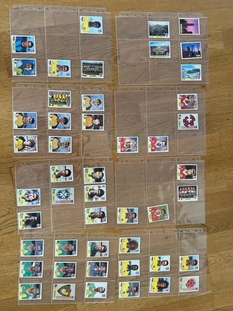 184x verschiedene Panini USA 94 World Cup WM 1994/ 184x different German edition 184x verschiedene Panini USA 94 World Cup WM 1994/ 184x different German edition