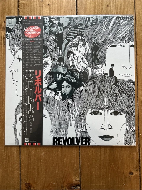 THE BEATLES - Revolver - Vinyl Record LP - MONO Japan - EAS