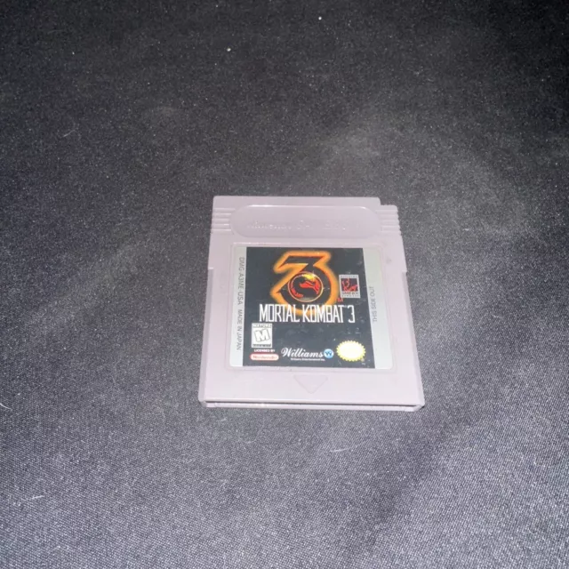 Mortal Kombat 3 (Nintendo Game Boy, 1995) Authentic