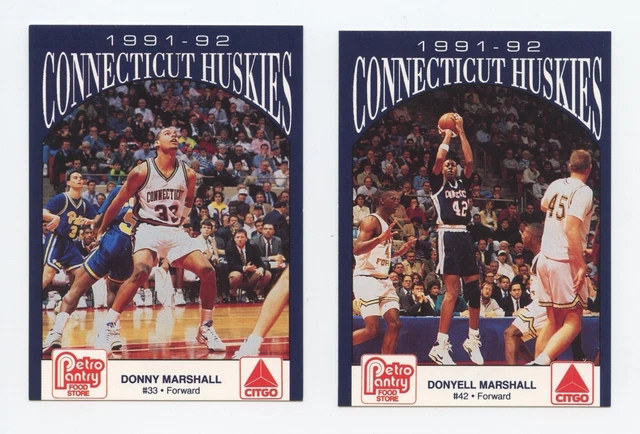 199192 UCONN CONNECTICUT Huskies Police Set Kevin Ollie RC, Donyell