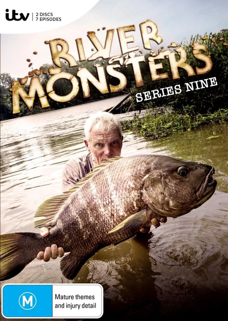 RIVER MONSTERS COMPLETE season series DVD FISHING ANGLING NEW