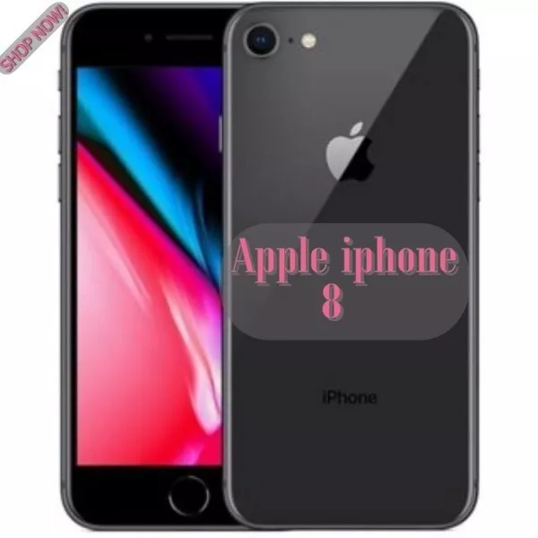 Apple iPhone 8, 64GB, BLACK, Unlocked, Pristine Condition