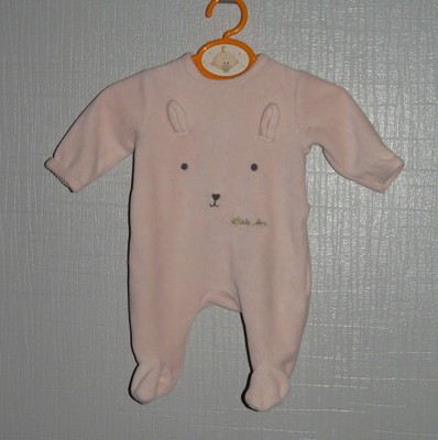 Pyjama Velours Fille Kiabi Bebe 1 Mois 54 Cm Comme Neuf Eur 1 99 Picclick Fr