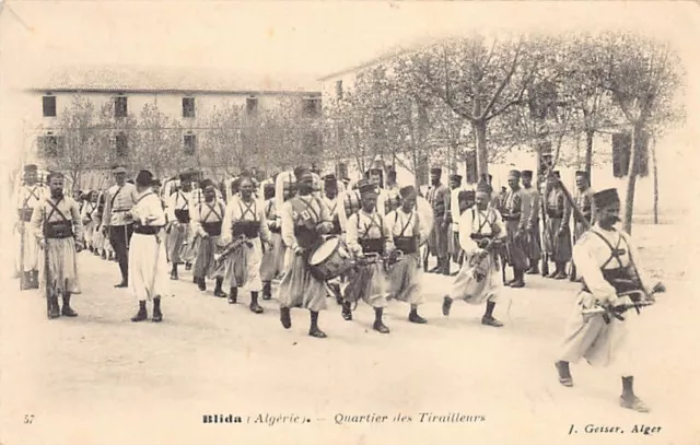 Algérie - BLIDA - Quartier des Tirailleurs