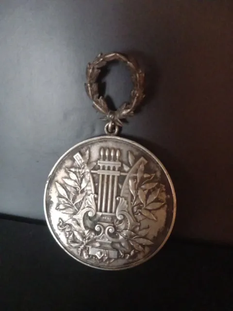 Médaille Concours Musical d Adamville 6 Mai 1894