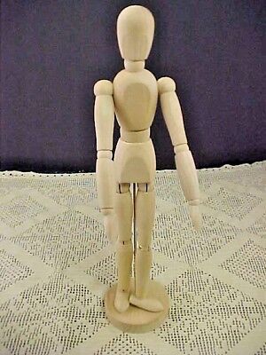 Ikea gestalta artista de Madera Modelo Poseable De 13 pulgadas de altura humana Modelo Con Soporte