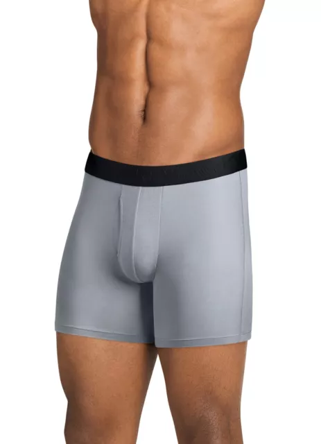 Jockey Men's Active Ultra Soft Modal 6" Boxer Brief - 3 Pack