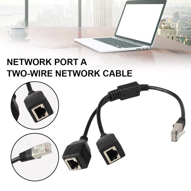 NETWORK PORT A Twowire Network Cable Network Port 12 Ethernet Cable 12 ...