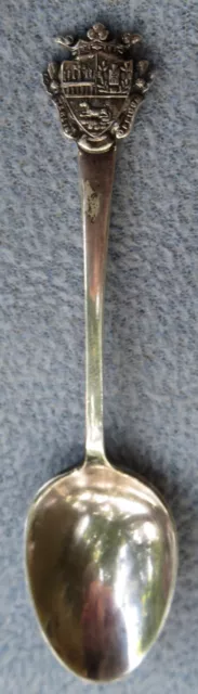 Sheffield England  Sterling Silver Spoon  Sterlingshire Scotland Crest on Handle