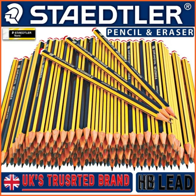 1-50 Staedtler Noris Pencils - 2H - School pencils Art Drawing