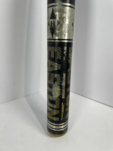 Batte De Softball Worth Gold Tennessee 1 – 34 Pouces – 30 Oz – Alu – Vintage