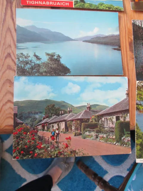 11 Postcards Scotland - Loch Lomond, Luss Village, Ben Lomond, Ardlui, Loch Ard 2