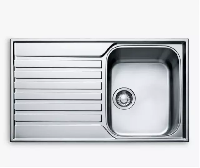 Franke Ascona ASX611-86 1.0 Bowl Stainless Steel Inset Reversible Kitchen Sink