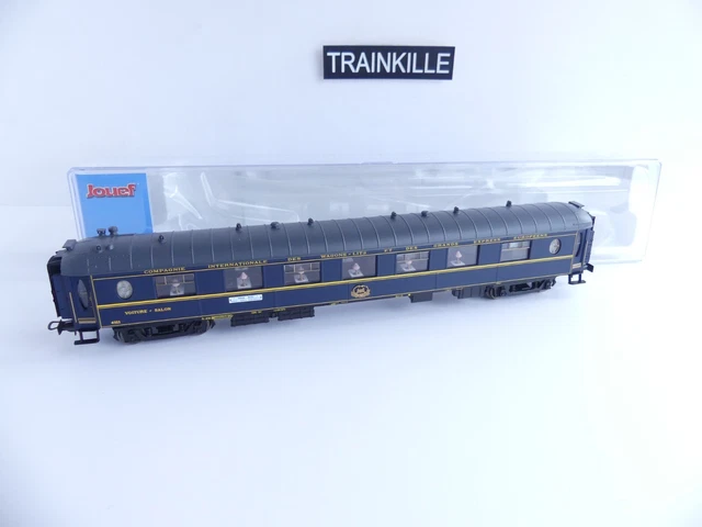 JOUEF HJ4163-2 / VOITURE VOYAGEURS SALON Ws CIWL TRAIN BLEU  N° 4161 Ep III