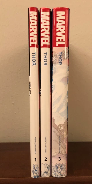 The Mighty Thor By Aaron & Dauterman 1,2 & 3 oversize HC's Jane Foster