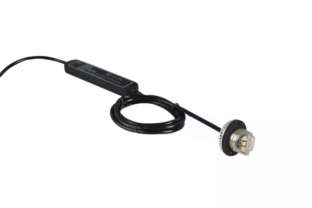 12v 24v Ambra Faro Fanale Posteriore Nascosto Strobo Lampeggiante Luce - 6 LED