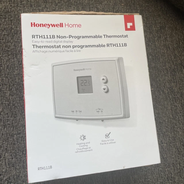 NEW HONEYWELL HOME RTH111B Digital Non-Programmable Thermostat Heating ...
