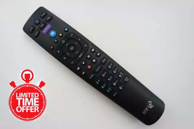 Brand New Original Genuine BT YouView Remote Control RC3124705/04B UK Seller