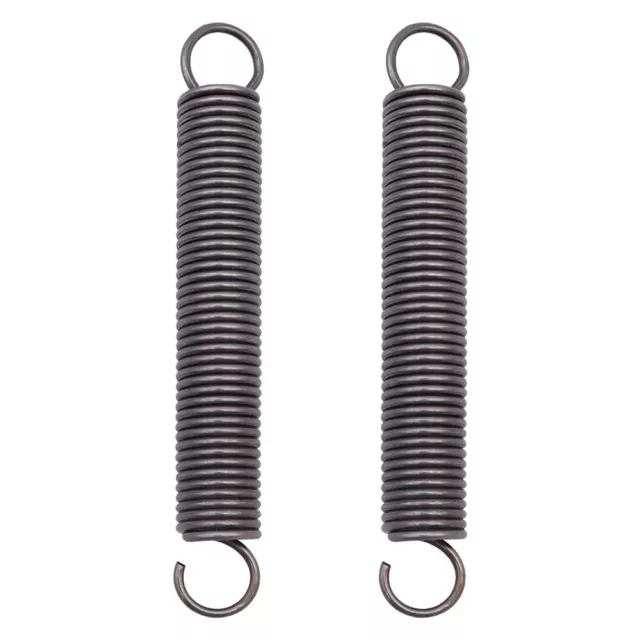 NewZC 2PCS 150mm Molla di Trazione Acciaio Galvanizzato Molle a Doppio Gancio