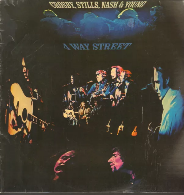 Crosby,Stills,Nash&Young-2-Lp- Four Way Street- Atlantic-Germany-Foc-1971-Mint
