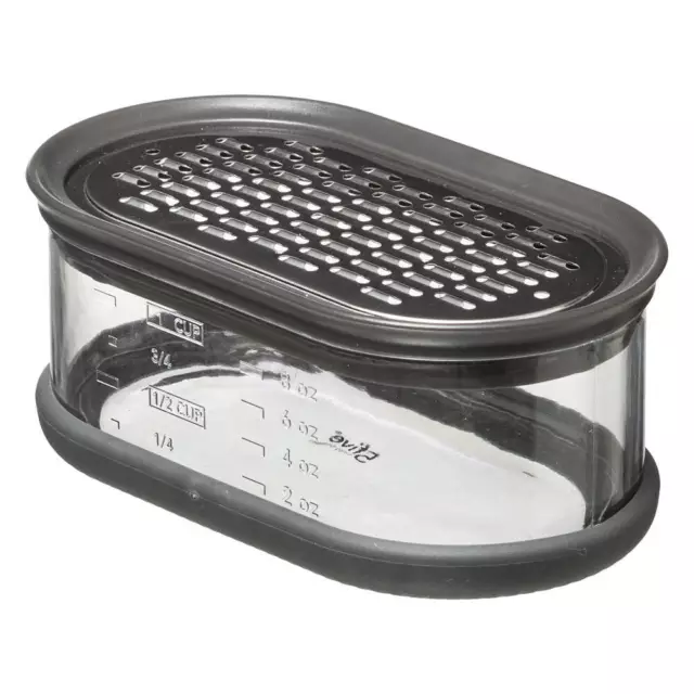 Cuisine Râpe à Fromage Avec Récipient, Oblong, Inox