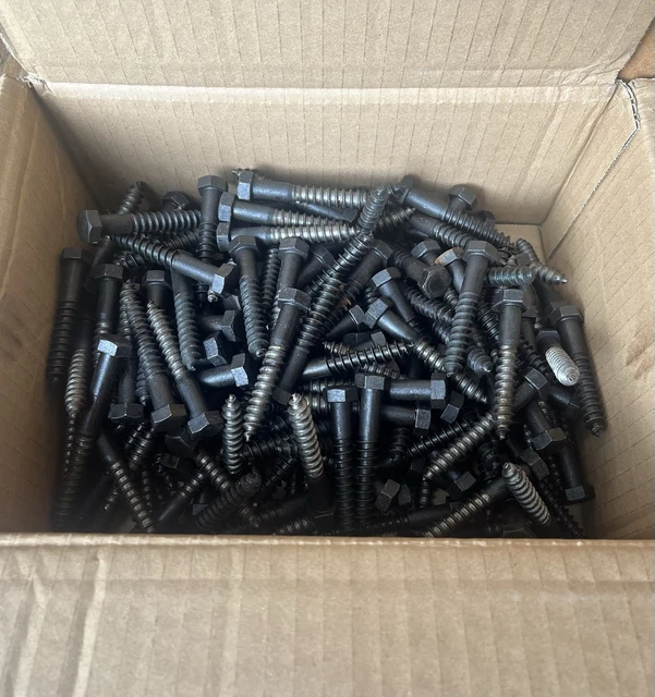 thumbnail interactive-video image 1 of Wholesale Price 3/8 X 3-1/2 Hex Penta Head Lag Bolt Screws - Wood Screw 1 of 1