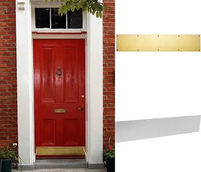 In 2 Sizes Door Kickplate Kick Repair Plate Protector Door Bottom