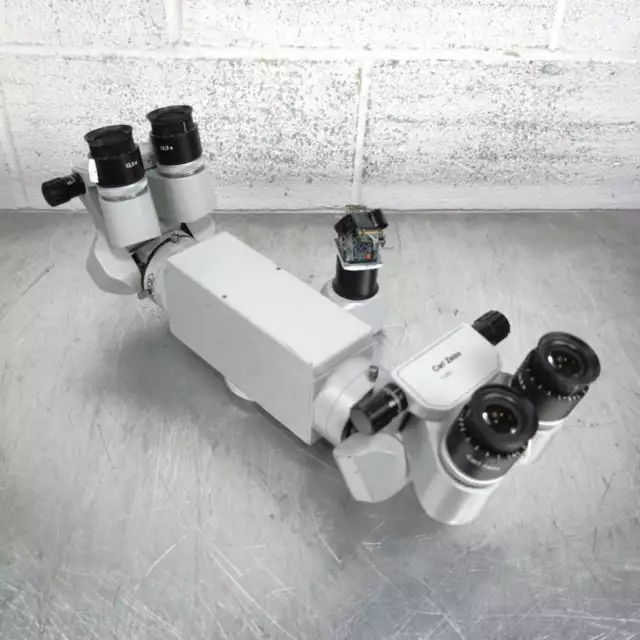 Carl Zeiss f 170 Teaching Microscope Binocular Heads Assembly