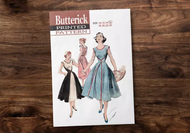 Butterick 6015 Sewing Pattern Quick & Easy One-Piece Wrap Dress