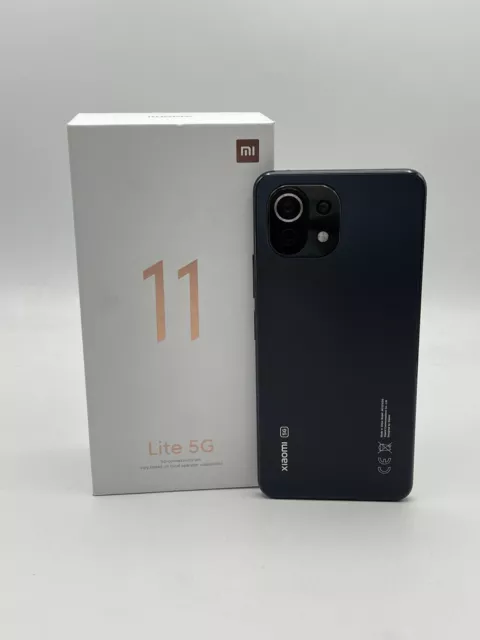 Xiaomi Mi 11 Lite 5G - 128GB - Truffle Black (Ohne Simlock) -Differenzbesteuert*