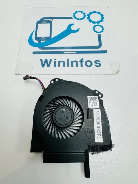 Ventilateur De Remplacement Pour PC Portable Dell Latitude E5530 - 4 Pins, 5V, Compatible Avec Les Modèles D'origine