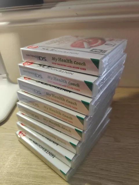 nintendo ds my health coach STILL SEALED X 8
