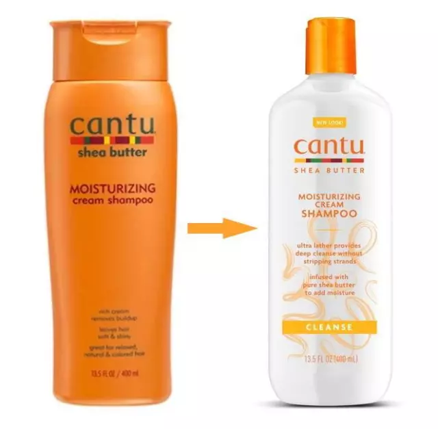 Cantu Beurre de Karite Hydratante Creme Shampooing 400ml