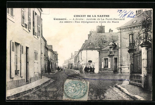 Carte Postale Ancienne Le Mans – Rue Marchande (1428862) – France