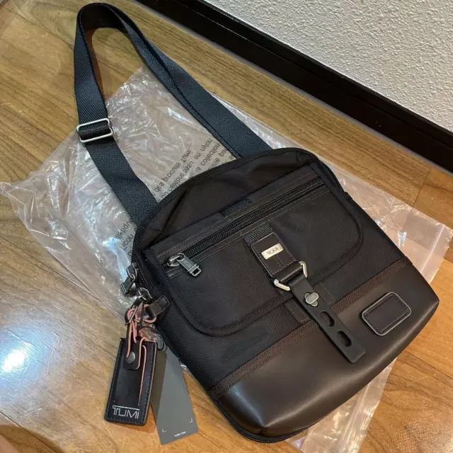 Tumi Alpha Bravo Annapolis Shoulder Bag Crossbody Black 222304HK2 New