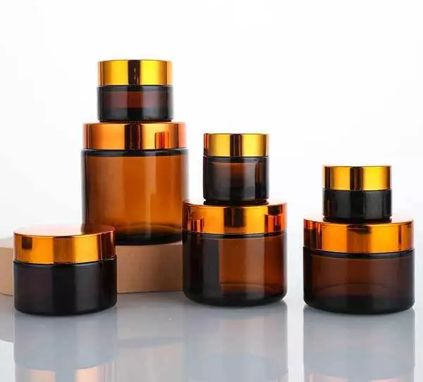 Bulk buy 5g -100 Glass Cream Containers Cosmetic Jars Eyeshadow Makeup Bottle