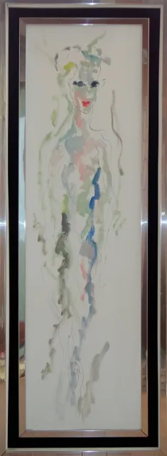 ERNESTO TRECCANI (Milano,1920 – 2009)olio su tela.