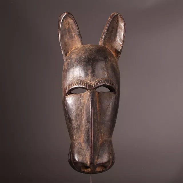 12220 Lowen Maske der Bamana Koulikoro Mali Bambara