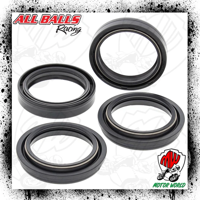 Kit Paraolio + Parapolvere Forcella Per Honda NTV600, NTV650, NX650 - Foto 6